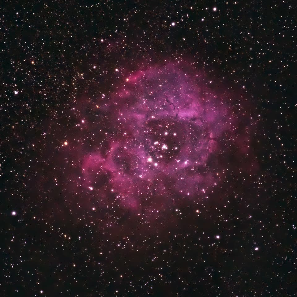 Rosette Nebula – photo by Benjamin Weise